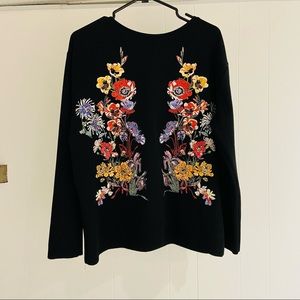 Long Sleeve Zara Floral Shirt